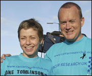 Jane and Mike Tomlinson