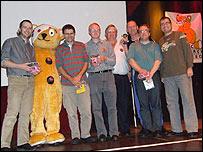 Children In Need Ipswich Pop Quiz winners 2006