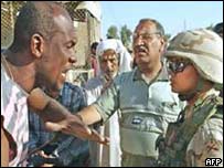 Soldada americana no Iraque