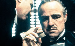Marlon Brando in The Godfather