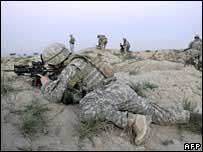 Soldado dos EUA no Afeganistão