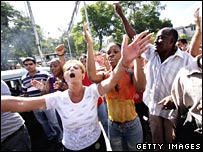 protesto em Cuba