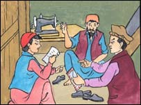 نسيم، غفار او ګل محمد ته ليک لولي