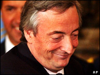 Néstor Kirchner, presidente da Argentina