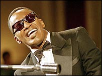 Jamie Foxx no filme Ray