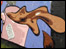 Spilt coffee graffiti