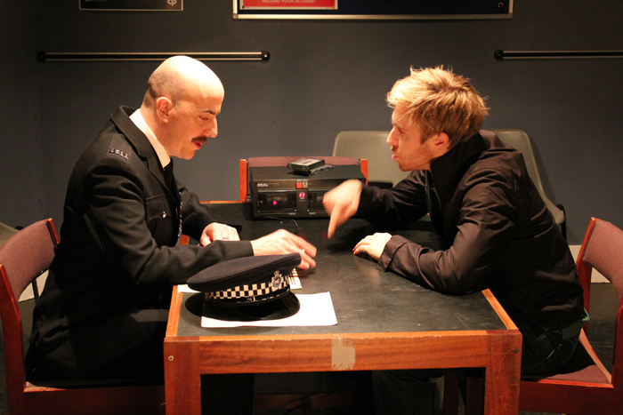 Shot on set from Russell Howard's Good News