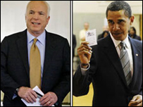 John McCain e Barack Obama