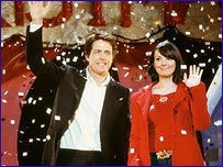 电影"Love Actually"中的单身首相生活工作两不误