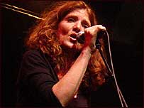 Hem's lead singer in Norwich by Lee Allen.