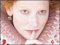 Cate Blanchett in Elizabeth: A Golden Age