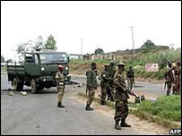 Nijerya askerleri (Arşiv)