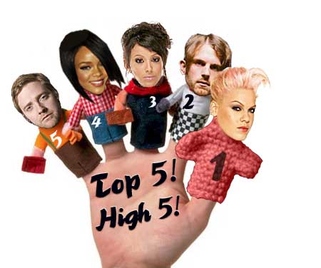 Top 5 High 5