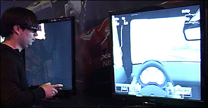 David Cuen jugando en 3D