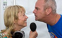 Sara Cox and Norman cook square up