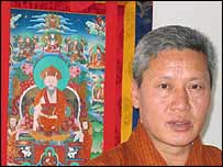 Bhútánský ministr zdravotnictví Sangay Thinley