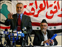 Irak Uzlaşma Cephesi yetkilileri