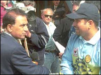 गावसकर और तेंदुलकर