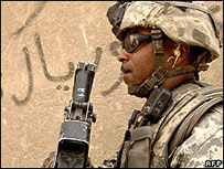 Soldado americano no Iraque
