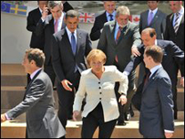 Udhëheqësit në samitin e fundit të G8-s