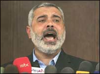 Filistin Başbakanı İsmail Hanya