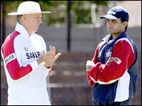 ग्रेग चैपल और सौरभ गांगुली