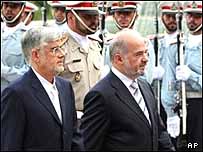 Іракський прем'єр-міністр Ібрагім Джафарі та перший віце-президент Ірану