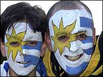 Uruguayští fotbaloví fanoušci