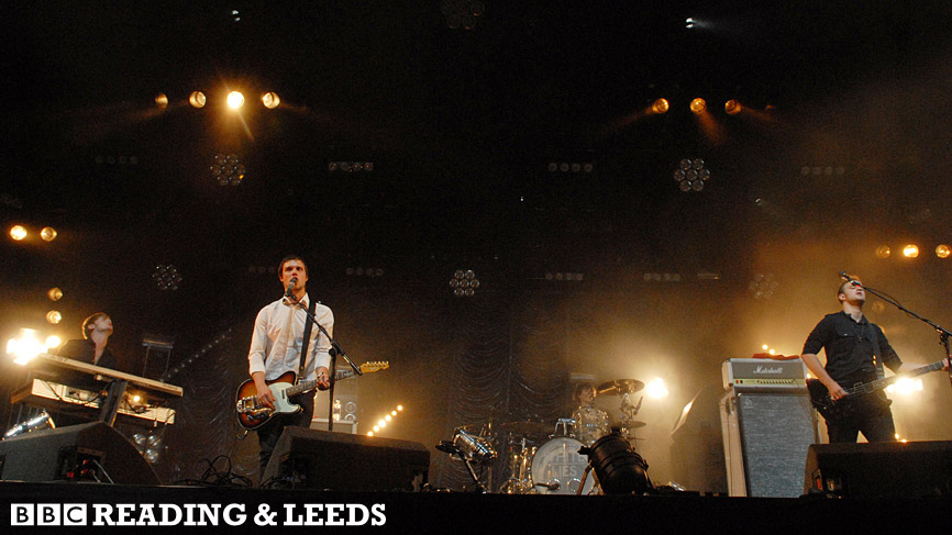 White Lies at Reading festival