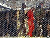 يکی از زندانيان گوانتانامو