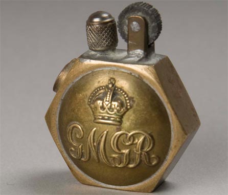 World War One lighter image provide by Welsh Voices of the Great War Online