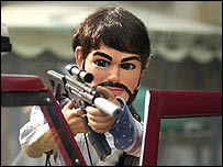 Boneco do filme 'Team America'