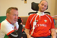 Dilwyn Morgan a Bryan Davies