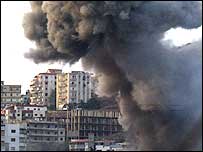 наступ ізраїльських військ на Ліван