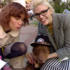 Aww, shnookums! We think the dog in the hat was called Bernie