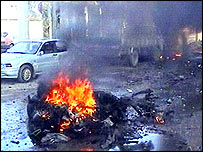 Musul'daki intihar saldırısında kullanılan araç