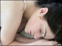 mulher dormindo