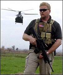 سرباز آمريکايی در جنوب افغانستان