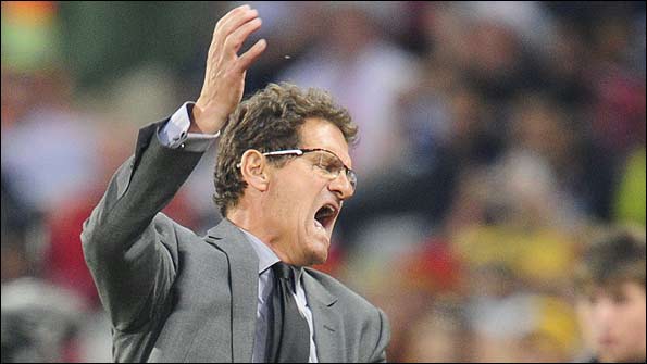 England boss Fabio Capello