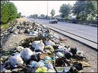 نظافت جاده ها