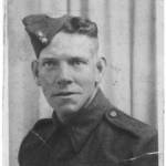 Sapper Harry Clark in 1943