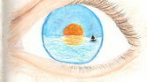 Eye With Sea...