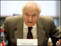 Чинний голова ОБСЄ, міністр закордонних справ Іспанії Мігель Моратінос