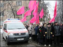 Микола Рудьковський поїхав на лікування в клініку Борис. Фото Укрінформ