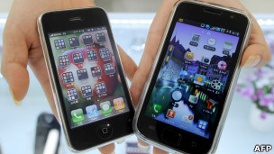 एपल और सैमसंग की कानूनी जंग