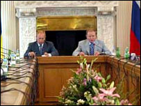 Кучма, Путін, Лівадія, фото УНІАН