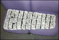 The xylophone floral tribute