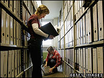 Nazi dönemine ait dosyalar