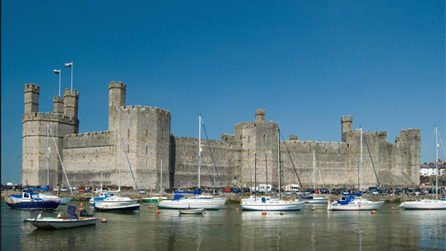 Caernarfon castle - www.istockphoto.com