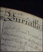 Burial record
